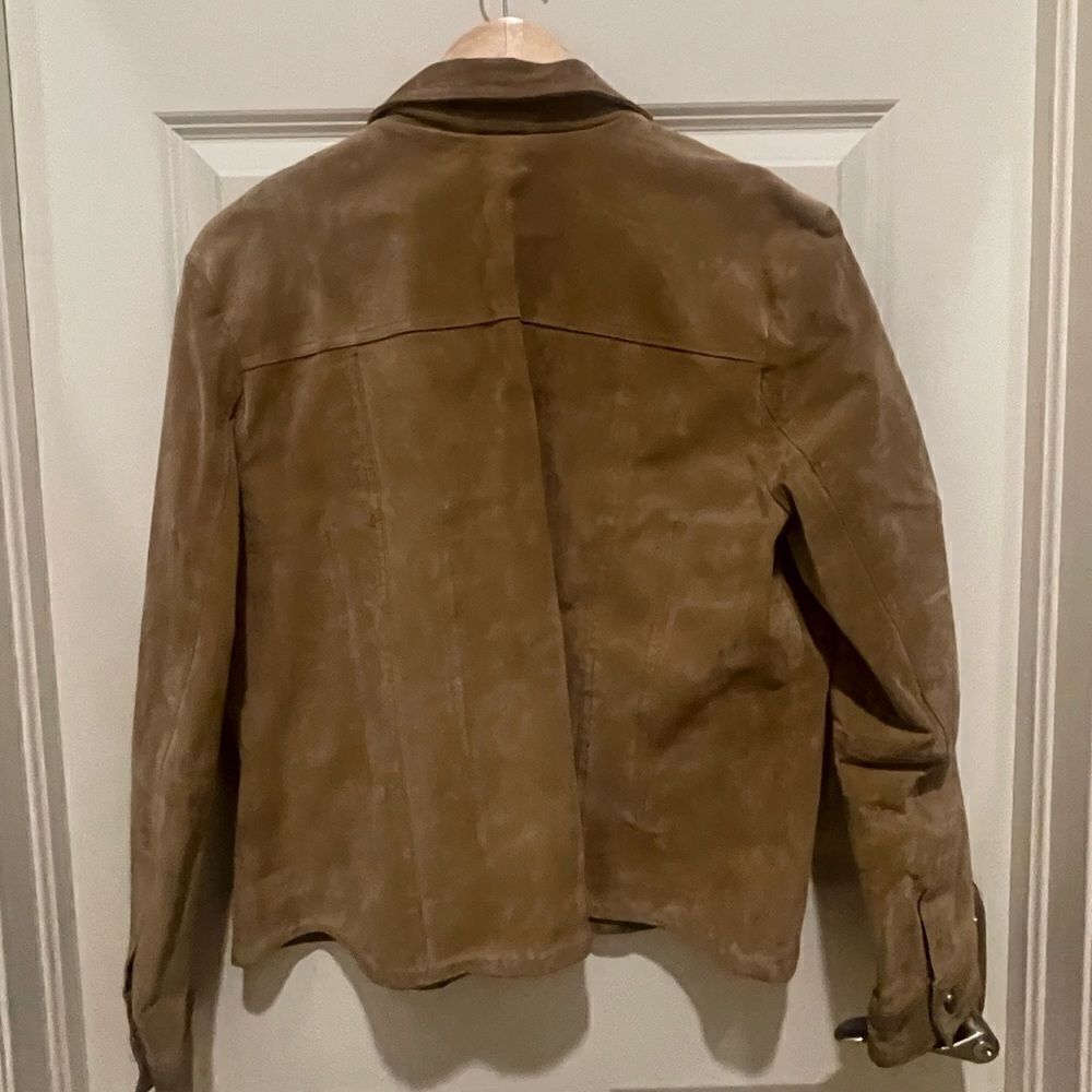 100% Leather Suede Jacket - Picture 11 of 11